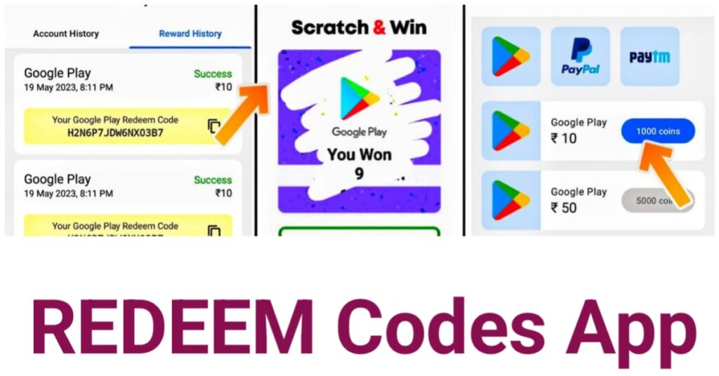 Free Redeem codes app