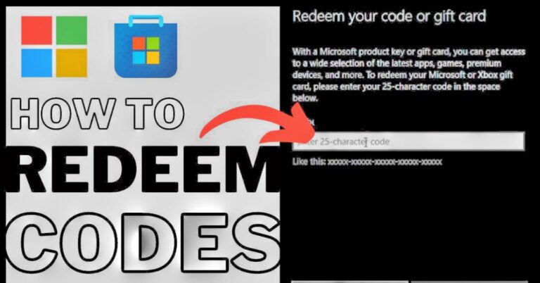 microsoft redeem code